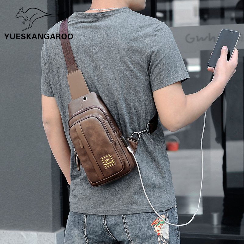 Mens Fashion Blog - Tragbare Brusttasche für Herren, modische Geldbörse,