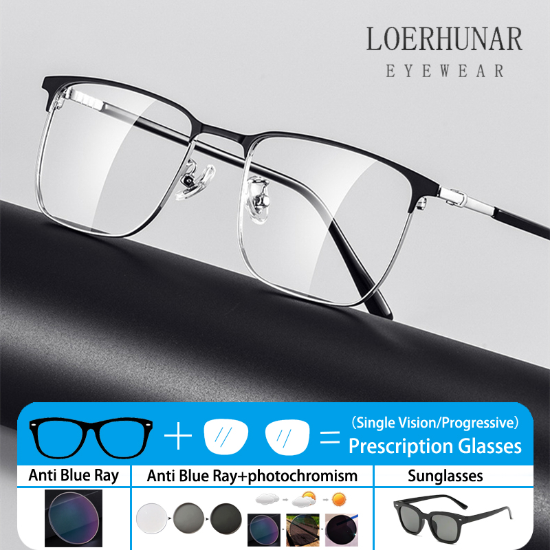 Mens Fashion Reading Glasses - Mode Neue Luxus Business Büro Platz