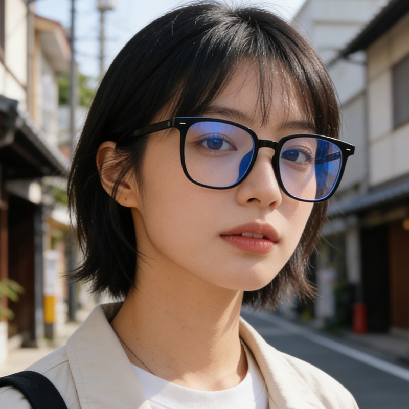 Mens Fashion Reading Glasses - Einfacher quadratischer Kunststoffrahmen für Damen und
