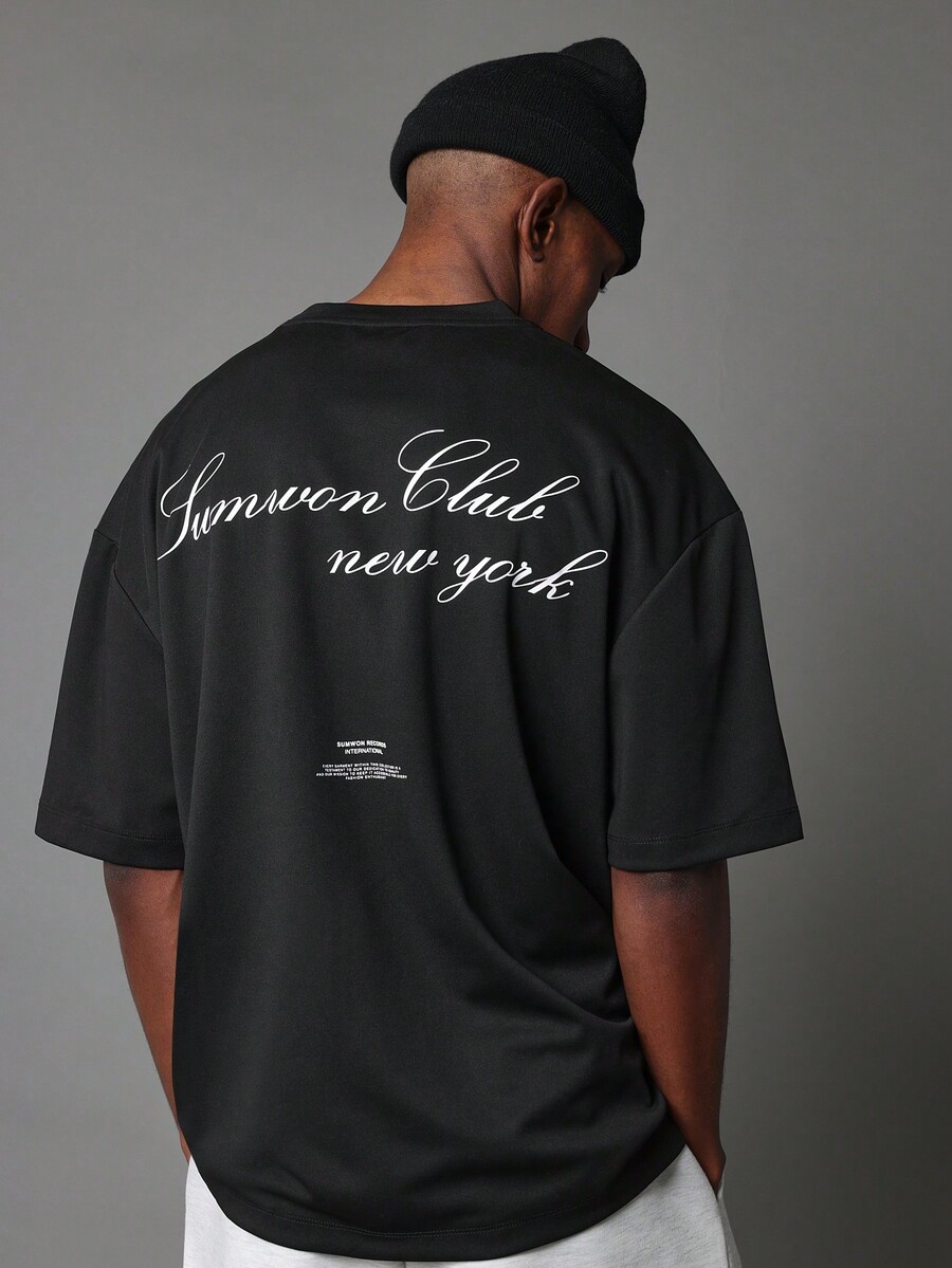 Men'S Fashion New York - SUMWON Sunwon Club New York Übergroßes