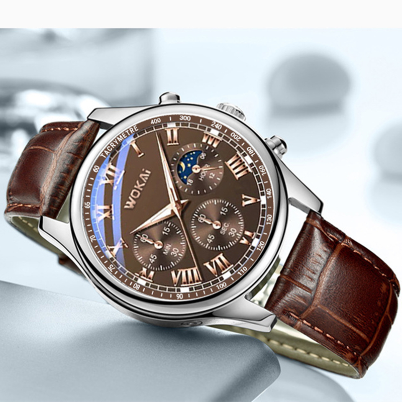 Mens Fashion Blog - Heiße Verkäufe braune Leder uhr für