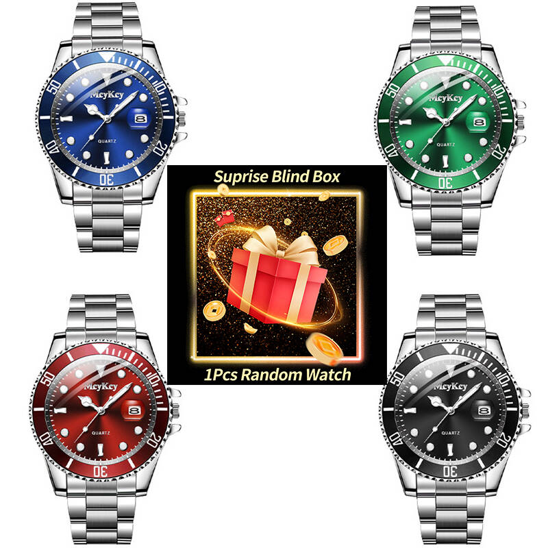 Mens Fashion Blog - 1PC Überraschung Mystery Uhr Blind Box-Mode