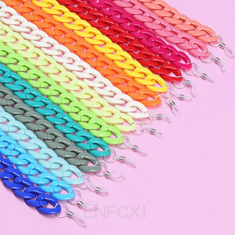 Mens Fashion Reading Glasses - JNPCXI Mode Acryl Sonnenbrille Ketten Lanyard