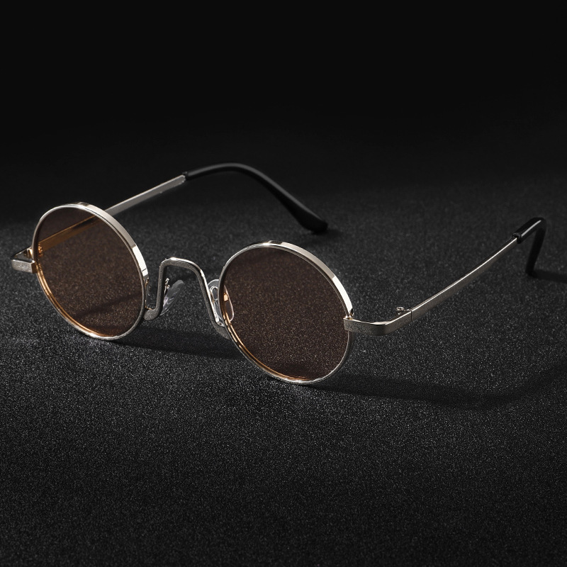 Men'S Fashion Round Glasses - Vintage Designer Outdoor-Sonnenbrille für Herren Runde