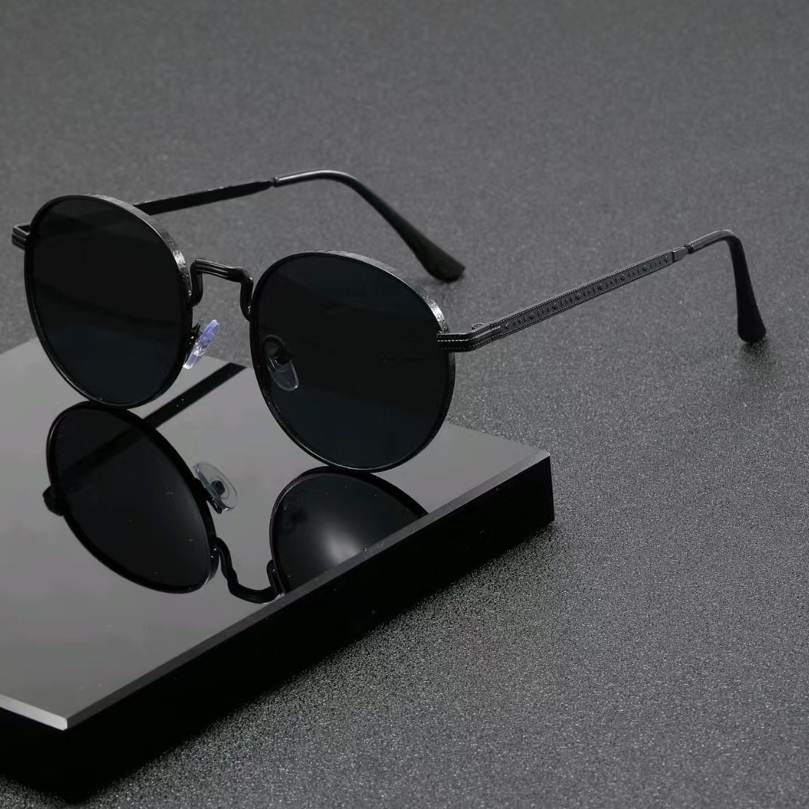 Men'S Fashion Round Glasses - Modische Klassische Runde Sonnenbrille für Männer