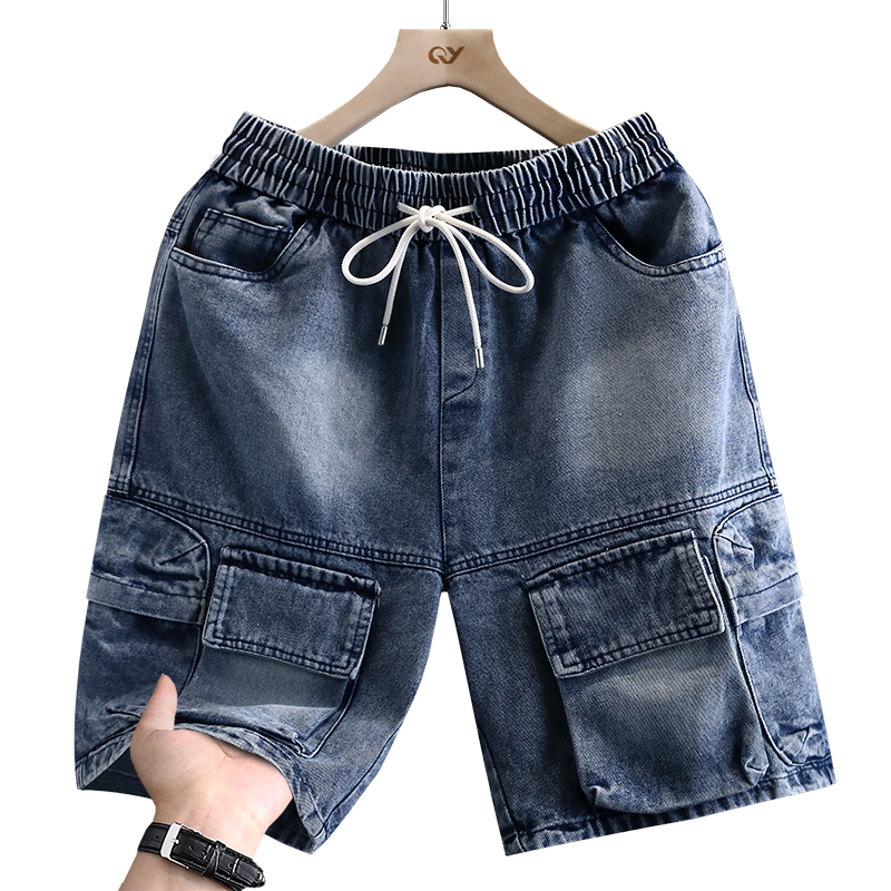 Men Fashion Jeans - Herren-Cargo-Shorts, neue Sommermode, dünne Baumwollmischung, lässige