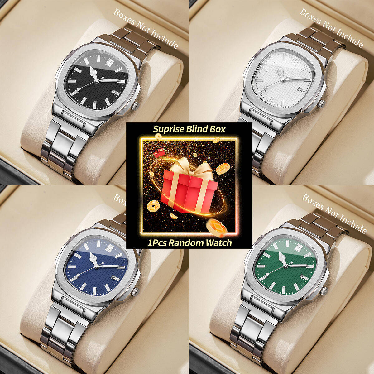 Mens Fashion Blog - 1PC Überraschung Mystery Uhr Blind Box-Mode