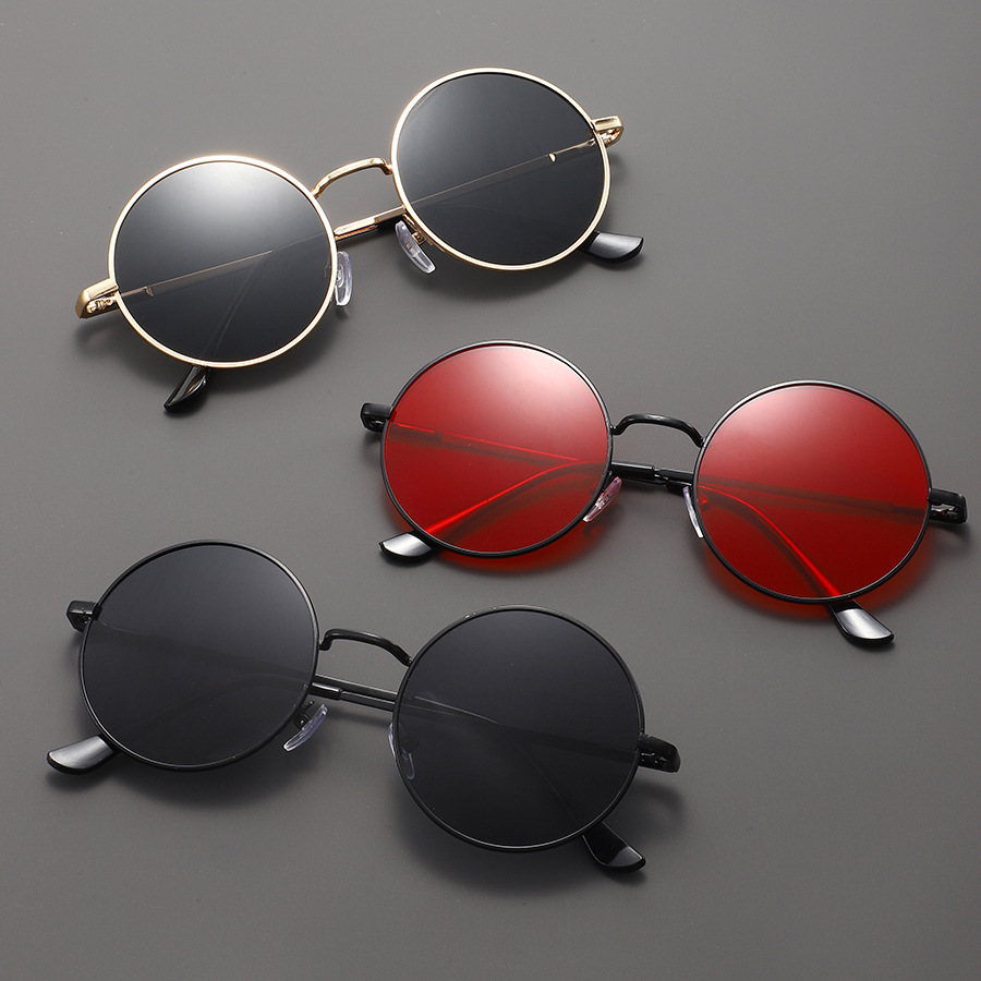 Modische Runde Sonnenbrille fü – Men'S Fashion Round Glasses Bewertung und Preis