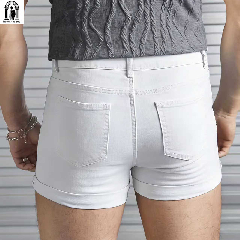 Herren Sexy Slim Fit Weiße Den – Men Fashion Jeans Bewertung und Preis