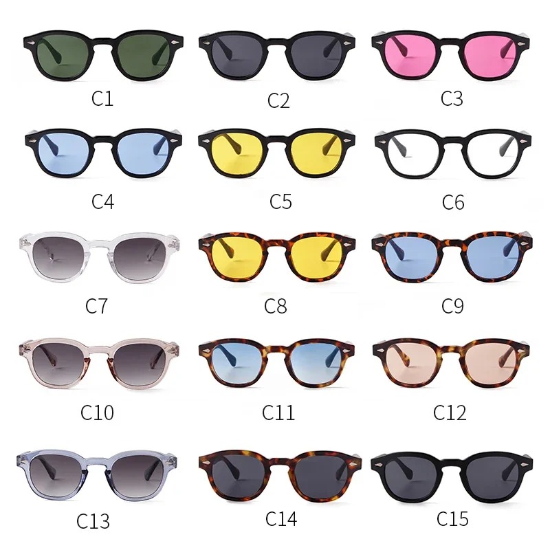 Vintage Runde Sonnenbrille für – Men'S Fashion Round Glasses Bewertung und Preis