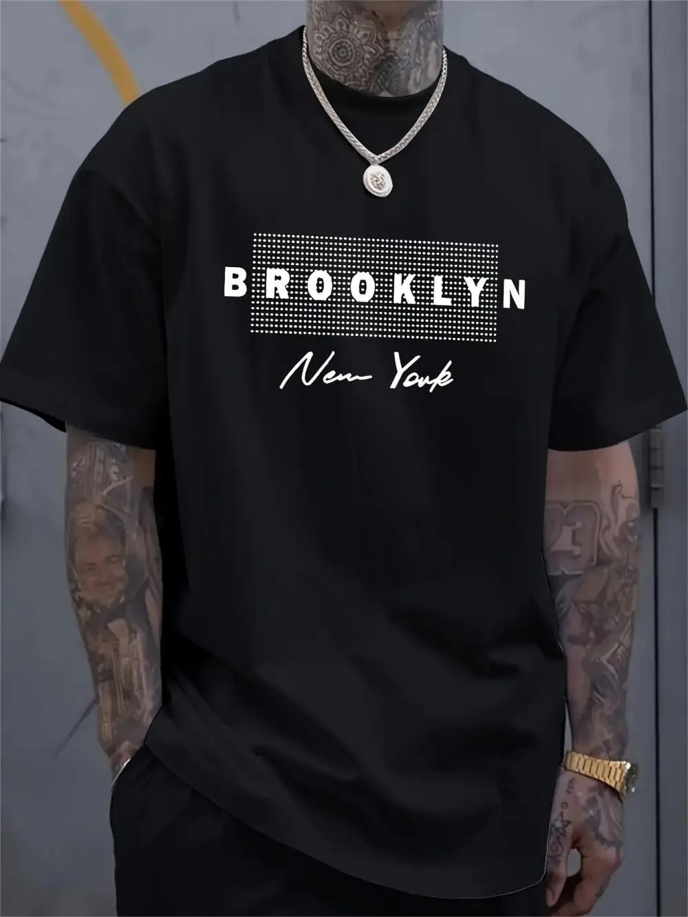 Herren T-Shirt mit New York Au – Men'S Fashion New York Bewertung und Preis