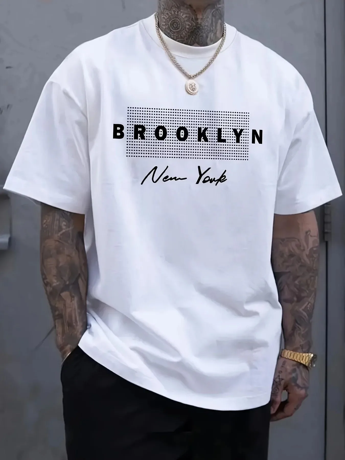 Herren T-Shirt mit New York Au – Men'S Fashion New York Bewertung und Preis