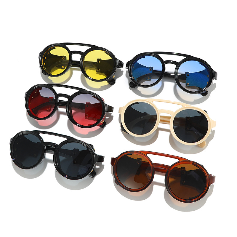 Retro Anti-UV Sonnenbrille für – Men'S Fashion Round Glasses Bewertung und Preis