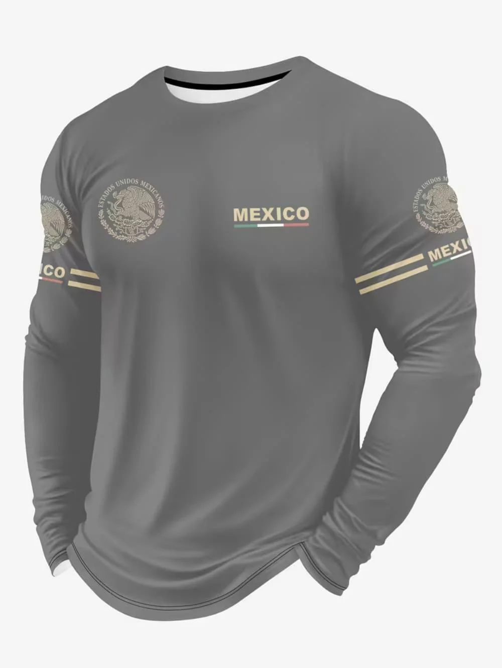 Herren-T-Shirt mit Mexiko-Adle – Men'S Fashion Looks Bewertung und Preis