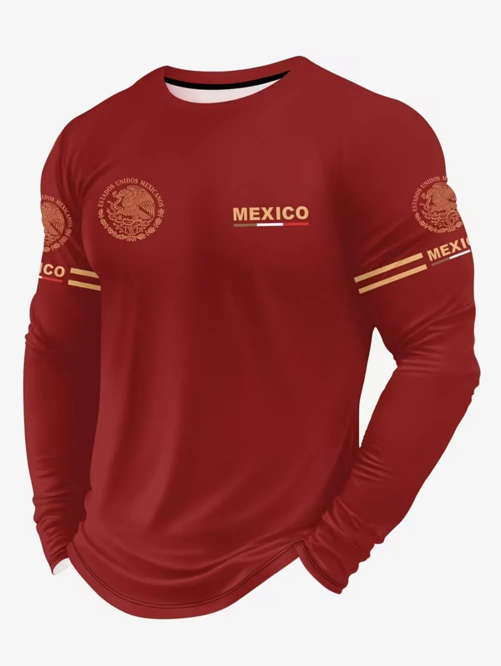 Herren-T-Shirt mit Mexiko-Adle – Men'S Fashion Looks Bewertung und Preis