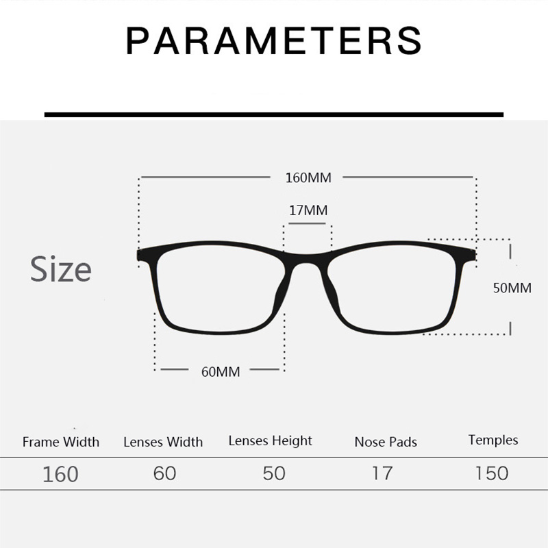 HD Quadrat TR90 Brillengestell – Mens Fashion Reading Glasses Bewertung und Preis