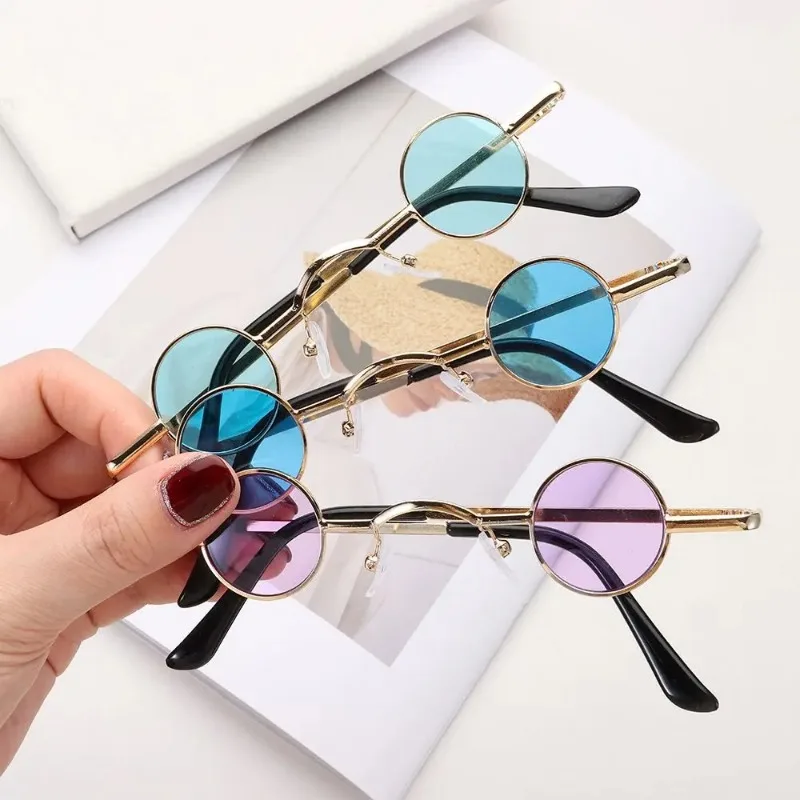 Kleine, runde Rock-Punk-Sonnen – Men'S Fashion Round Glasses Bewertung und Preis