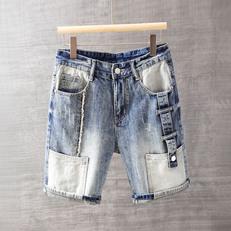 Männer Kurze Jeans Hosen mit T – Men Fashion Jeans Bewertung und Preis