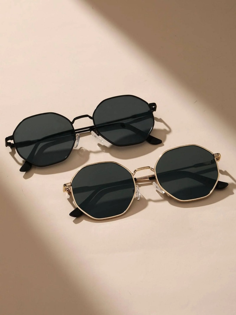 1/3 Stück Metall-Sonnenbrille  – Men'S Fashion Round Glasses Bewertung und Preis
