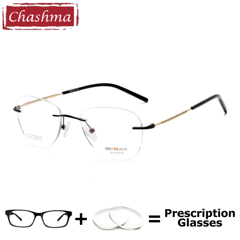 Chashma Elegante Randlose Bril – Mens Fashion Reading Glasses Bewertung und Preis