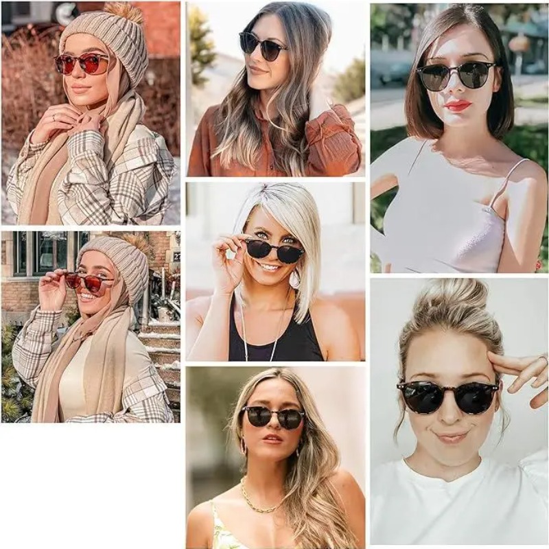 Vintage Mode Runde Sonnenbrill – Men'S Fashion Round Glasses Bewertung und Preis