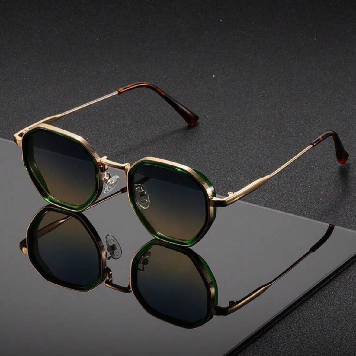1 Paar Unisex-Sonnenbrillen au – Men'S Fashion Round Glasses Bewertung und Preis